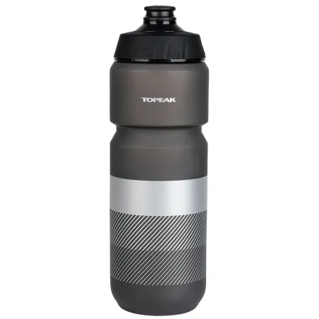 Bidon vélo 750ml coloris noir - Hydratation légère pour cyclistes - TOPEAK