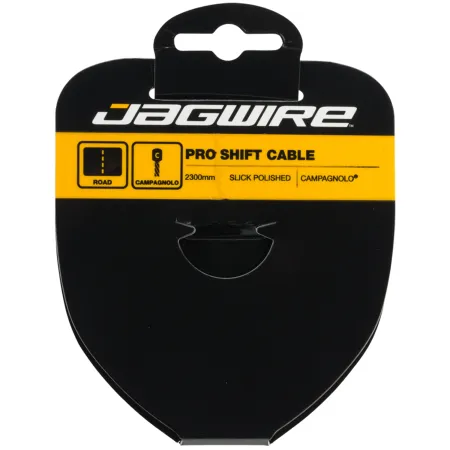 Câble de dérailleur vélo inox poli - Glisse extra fluide compatible Campagnolo - JAGWIRE