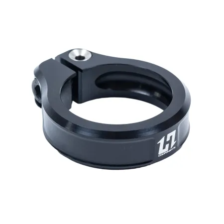 Collier de selle velo 34,9/35mm noir - Serrage securise et durable - HXR COMPONENTS