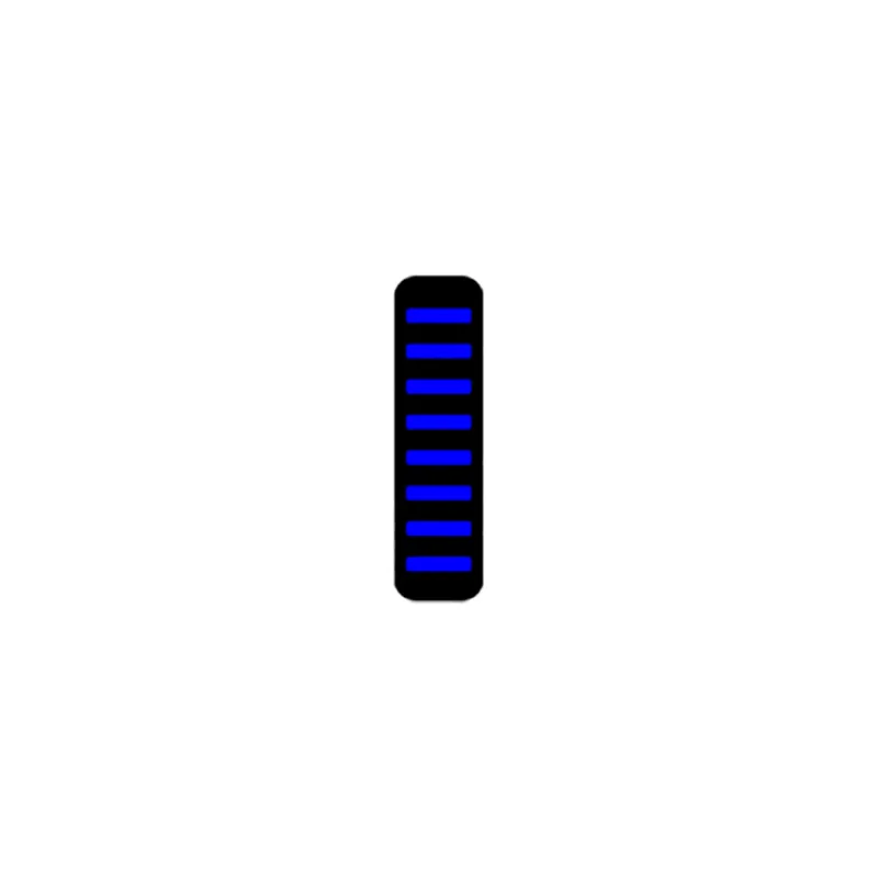 Sticker collier protection cadre arrière bleu - RRP