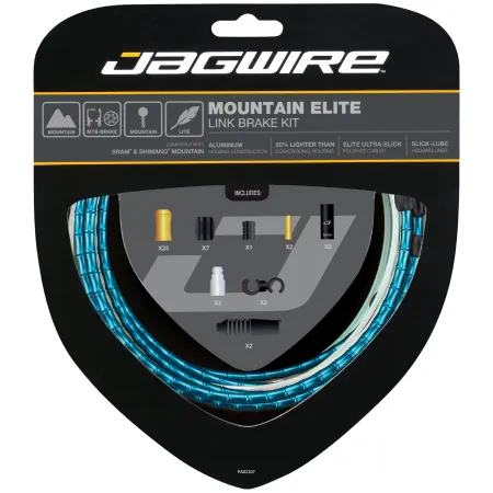 Kit de frein vélo VTT haut de gamme - Gaine articulée durable et précise - JAGWIRE