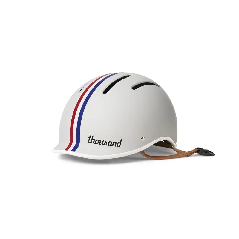 Casque vélo enfant taille XS crème - Protection certifiée - THOUSAND
