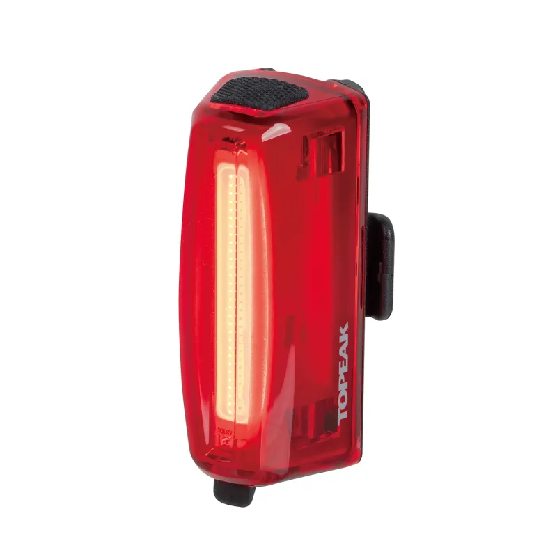 Feu arrière vélo 80 lumens - Visibilité renforcée en circulation - TOPEAK
