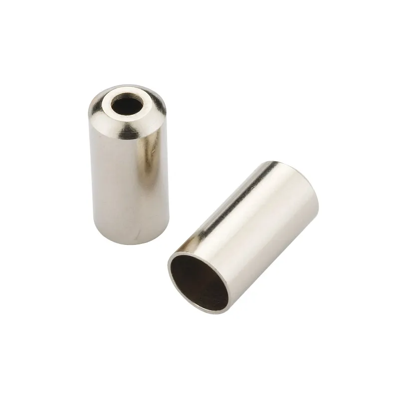 Embouts de gaine frein 5mm en laiton chromé - Lot de 200 pièces - JAGWIRE