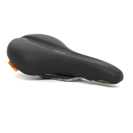 Selle vélo tout chemin confort noir - Position de conduite modérée - SELLE ROYAL