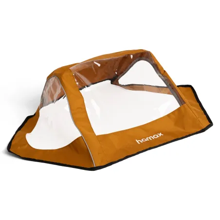 Housse de pluie pour remorque vélo Milou S - Protection intempéries transport - HAMAX