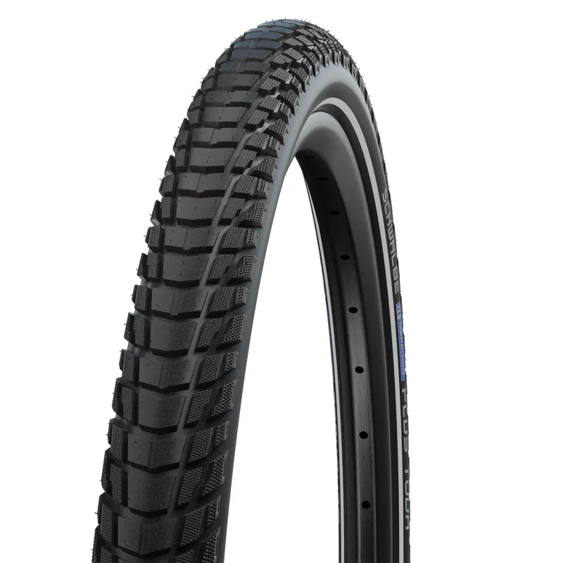 Pneu vélo trekking 700x38C bandes réfléchissantes - Protection SmartGuard anti-crevaison - SCHWALBE
