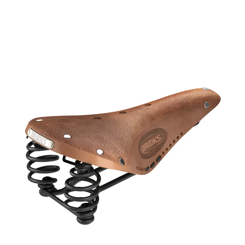 Selle vélo cuir souple - Confort longue distance premium - BROOKS
