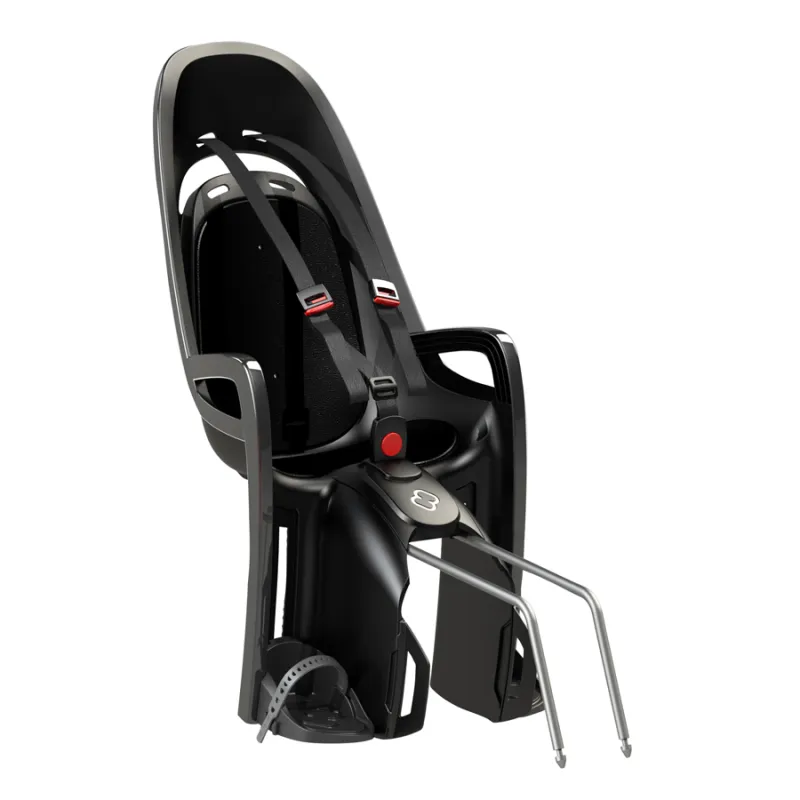 Siège vélo enfant avant/arrière - Sécurité et confort pour balades familiales - HAMAX