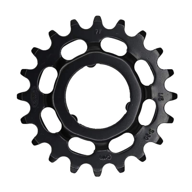 Pignon large de vélo 20 dents - Compatible transmission Shimano - KMC