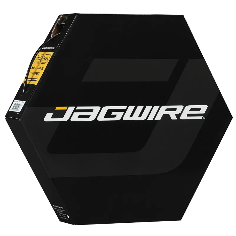Gaine de frein vélo lubrifiée 5mm - Bobine 50m noire - JAGWIRE