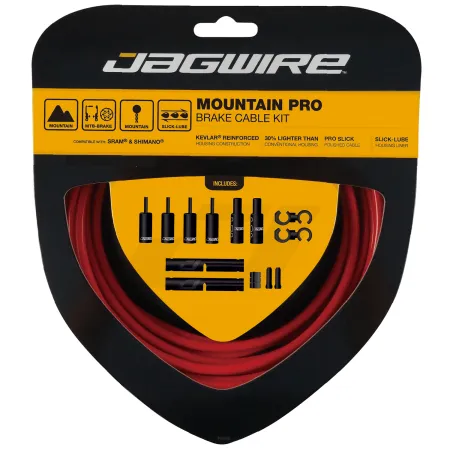 Kit de câbles de frein vélo VTT - Freinage précis et fiable - JAGWIRE