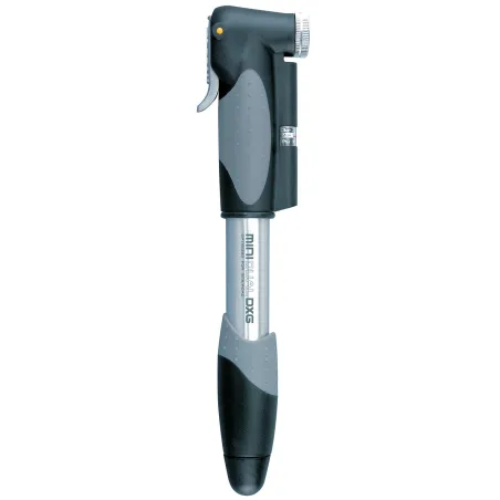 Mini pompe vélo double valve DXG - Compatible Presta et Schrader - TOPEAK