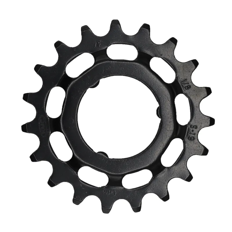 Pignon vélo large 19 dents - Compatible transmission Shimano - KMC