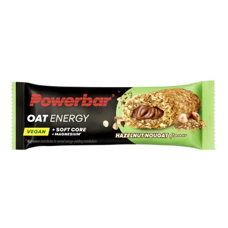 Barre énergétique avoine cycliste noisette nougat - Boost d'énergie naturel - POWERBAR