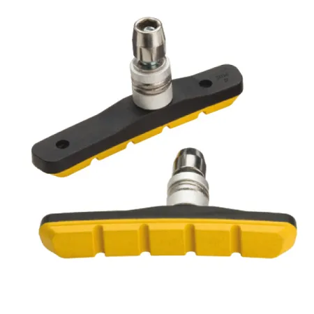 Patins de frein VTT jaune - Freinage sportif fiable - JAGWIRE