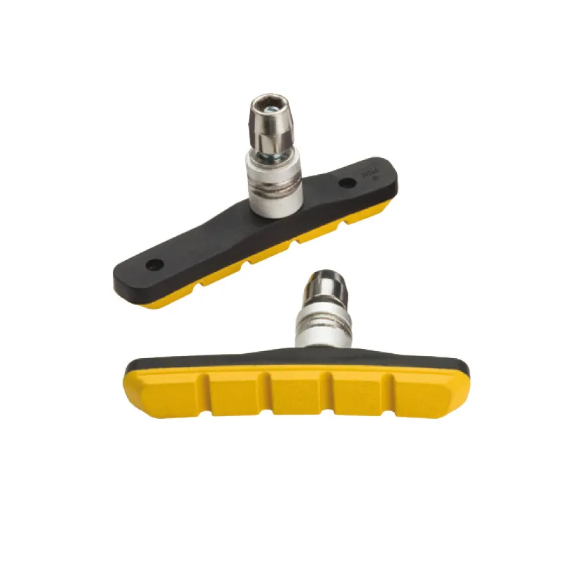 Patins de frein VTT jaune - Freinage sportif fiable - JAGWIRE