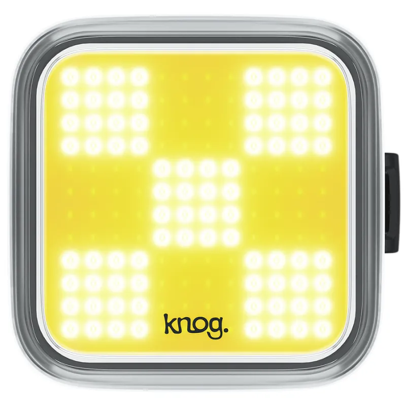 Feu avant de vélo rechargeable USB - Visibilité renforcée en ville - KNOG
