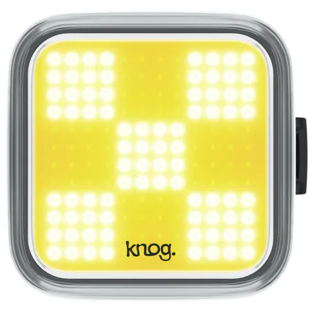 Feu avant de vélo rechargeable USB - Visibilité renforcée en ville - KNOG