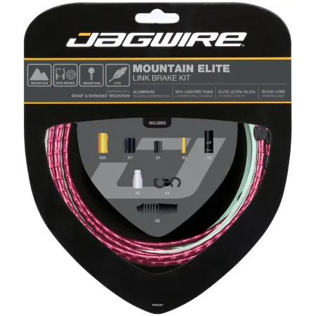 Kit de frein vélo VTT haut de gamme - Gaine articulée durable et précise - JAGWIRE