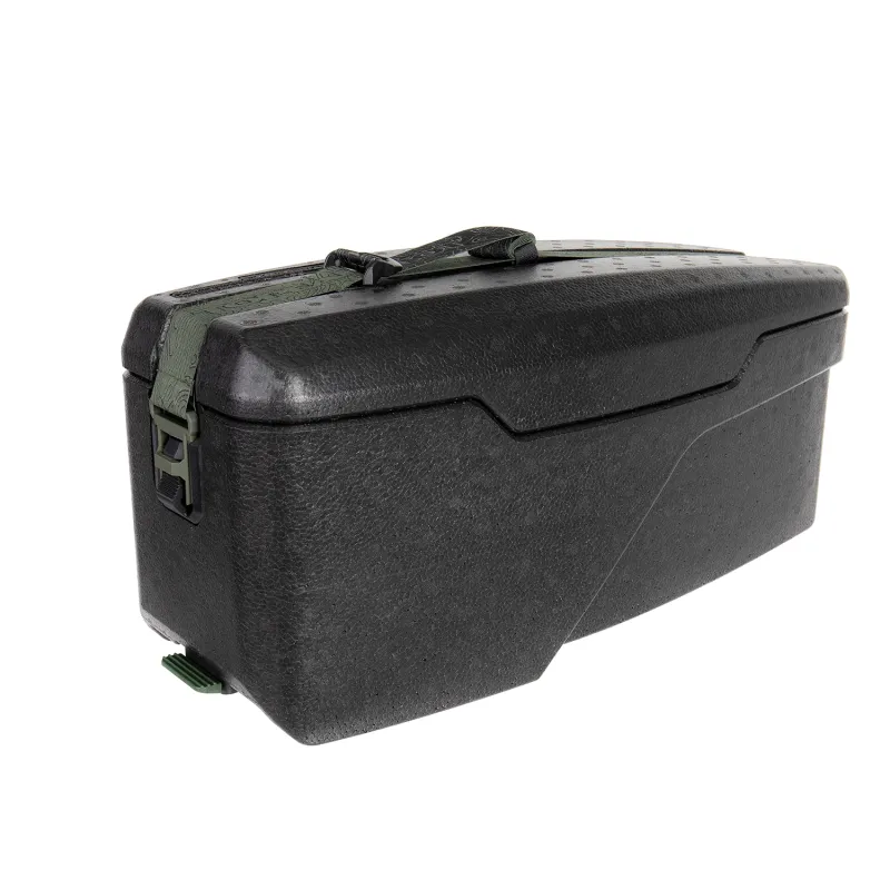 Coffre de porte-bagages pour vélo électrique - Rangement rigide sécurisé - TOPEAK