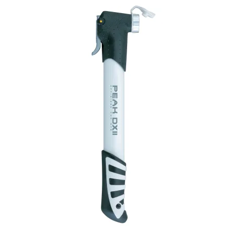 Mini-pompe vélo compacte coloris blanc - Gonflage portable pratique - TOPEAK