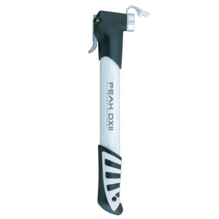 Mini-pompe vélo compacte coloris blanc - Gonflage portable pratique - TOPEAK