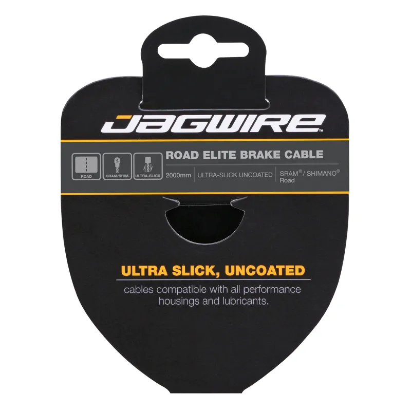 Câble de frein route inox ultra glissant premium - Compatible SRAM/Shimano - JAGWIRE