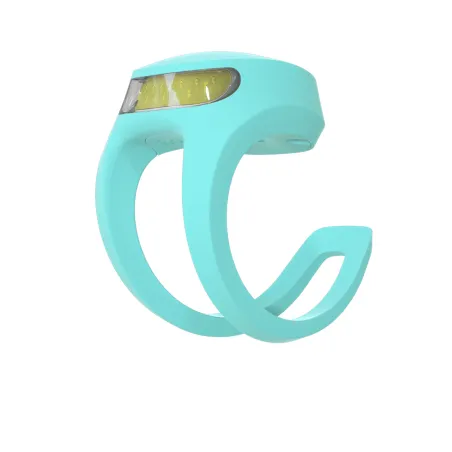 Feu avant de vélo compact rechargeable USB - Visibilité urbaine légère - KNOG