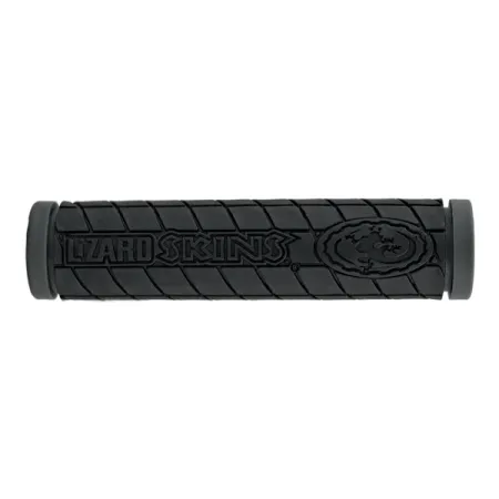 Grip vélo double densite noir - Adherence et confort main renforces - LIZARD SKINS