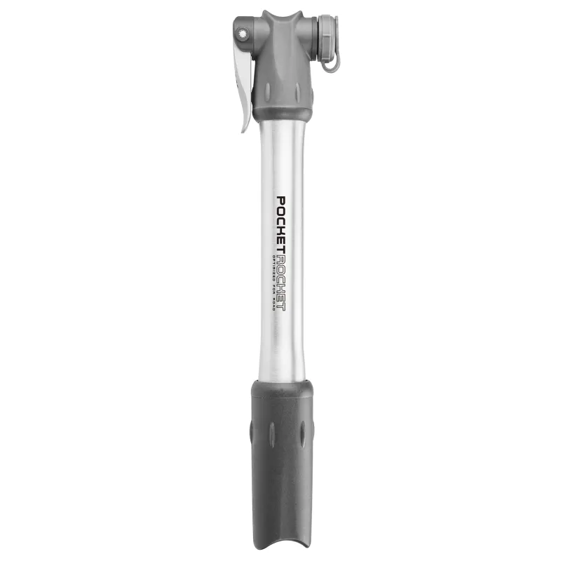 Mini pompe vélo de poche argent - Légère et compacte usage nomade - TOPEAK