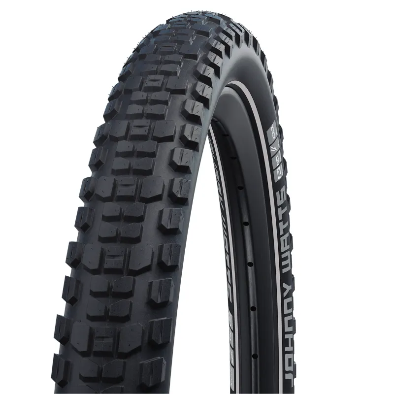 Pneu VTT filaire 29 pouces Johnny Watts LR - Roulement rapide et visibilité - SCHWALBE