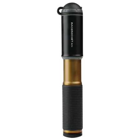 Mini-pompe vélo compacte coloris or - Portable et légère - TOPEAK