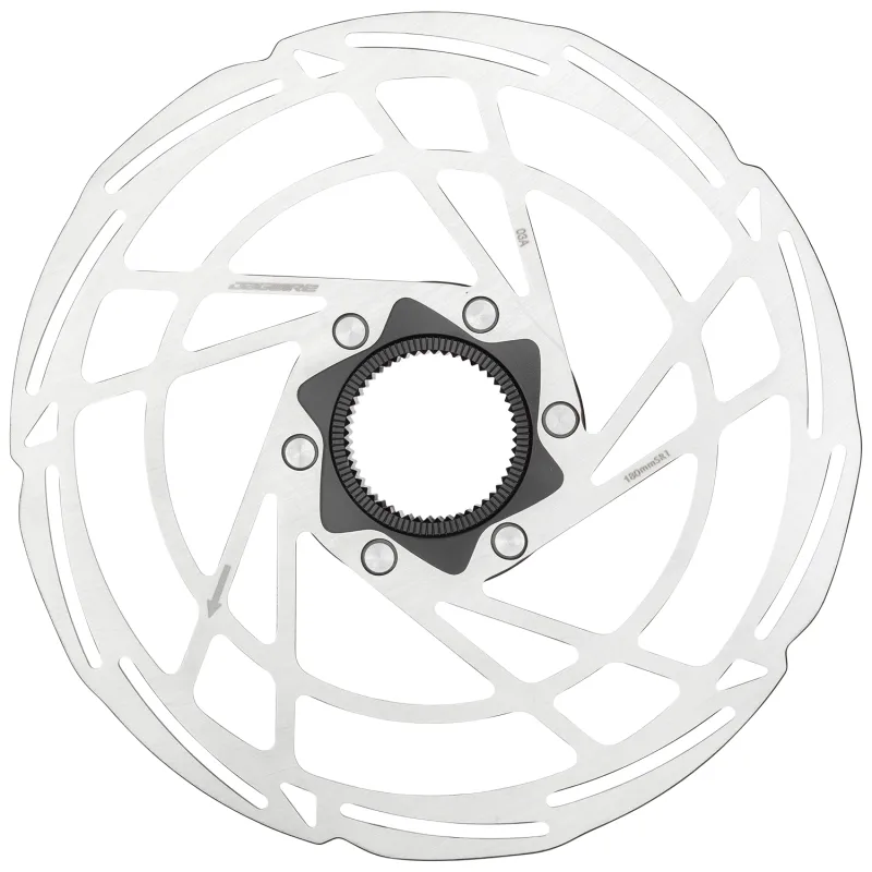 Disque de frein vélo Centerlock 180mm - Freinage sportif fiable - JAGWIRE