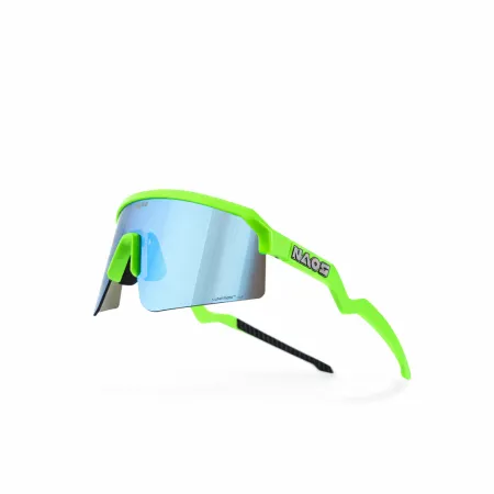 Lunettes de vélo Ziris vert citron - Protection solaire confort cycliste - NAOS