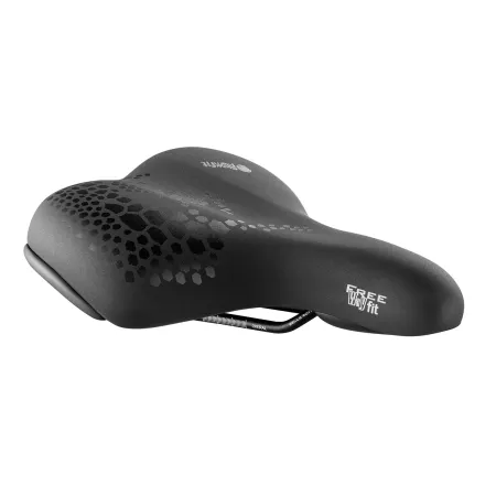 Selle vélo confort ajustée noir - Position de conduite détendue - SELLE ROYAL