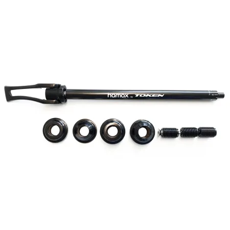 Axe traversant 12mm universel pour remorque vélo - Compatibilité étendue - HAMAX