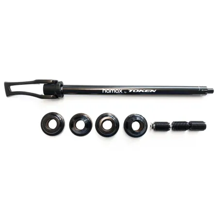 Axe traversant 12mm universel pour remorque vélo - Compatibilité étendue - HAMAX