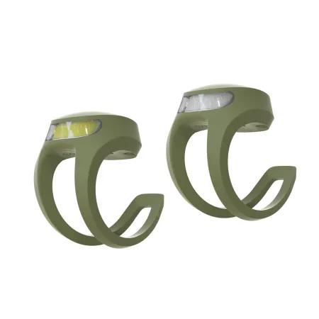 Pack de 2 éclairages vélo compacts - Visibilité rechargeable USB - KNOG