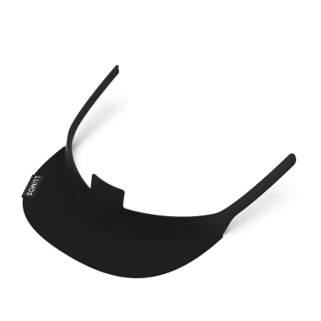 Visiere casque vélo Ultra noire - Protection anti-UV et anti-vent - LUMOS