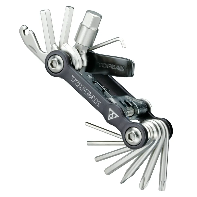 Mini-pompe vélo compacte 18 fonctions - Multi-outil intégré pratique - TOPEAK