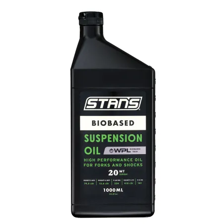 Huile de suspension vélo 20WT 1L - Formule biosourcée performante - STANS