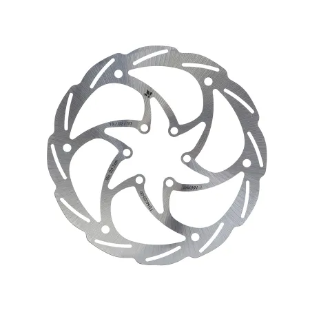 Disque de frein vélo 160mm 6 trous - Léger pour usage polyvalent - FORMULA