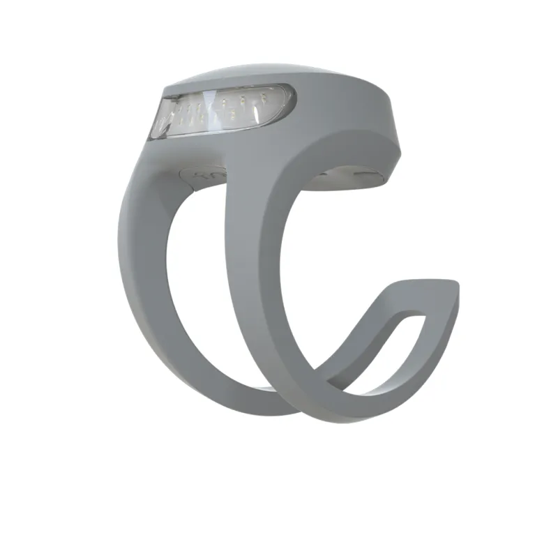 Feu arrière de vélo compact rechargeable USB - Visibilité urbaine légère - KNOG