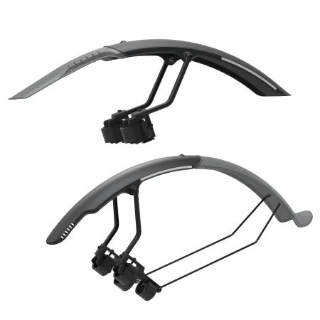 Garde-boues avant et arrière vélo gravel - Protection anti-projections complète - TOPEAK