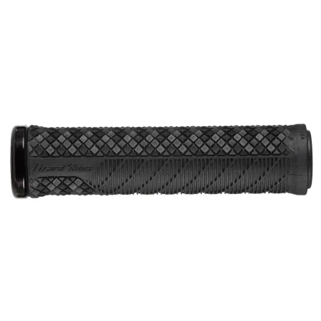 Grip vélo Charger Evo verrouillable noir - Fixation stable sans glissement - LIZARD SKINS