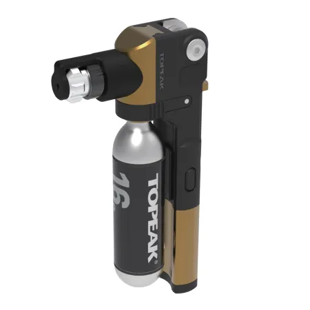 Cartouche CO2 réparation crevaison vélo 16g - Gonflage rapide - TOPEAK