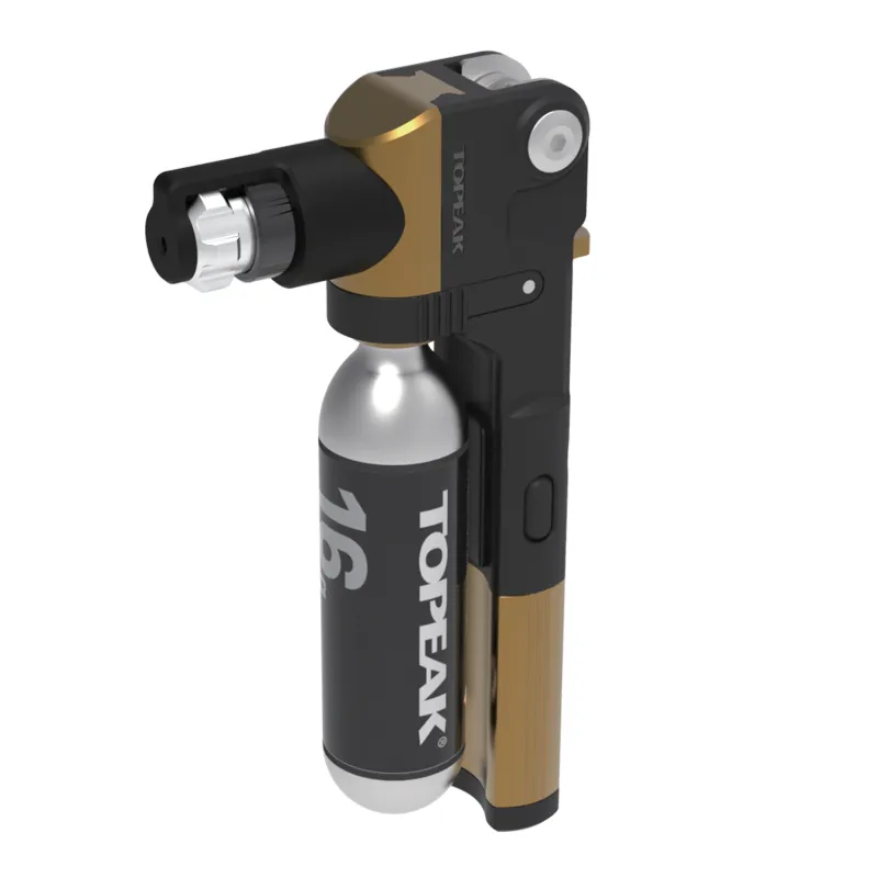 Cartouche CO2 réparation crevaison vélo 16g - Gonflage rapide - TOPEAK