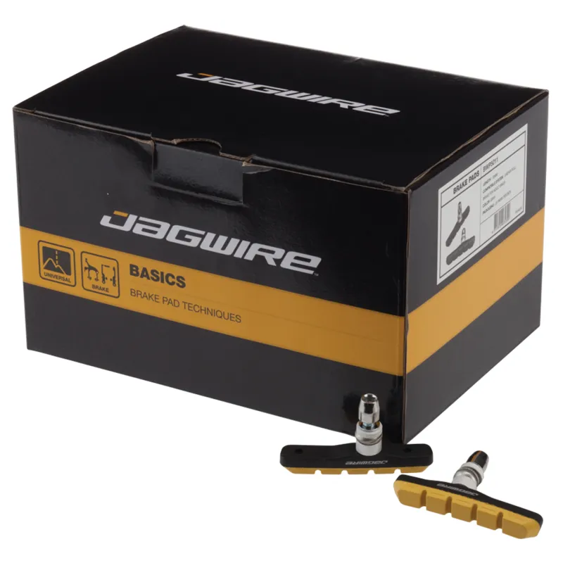 Plaquettes de frein VTT en lot de 25 paires - Freinage fiable tout terrain - JAGWIRE