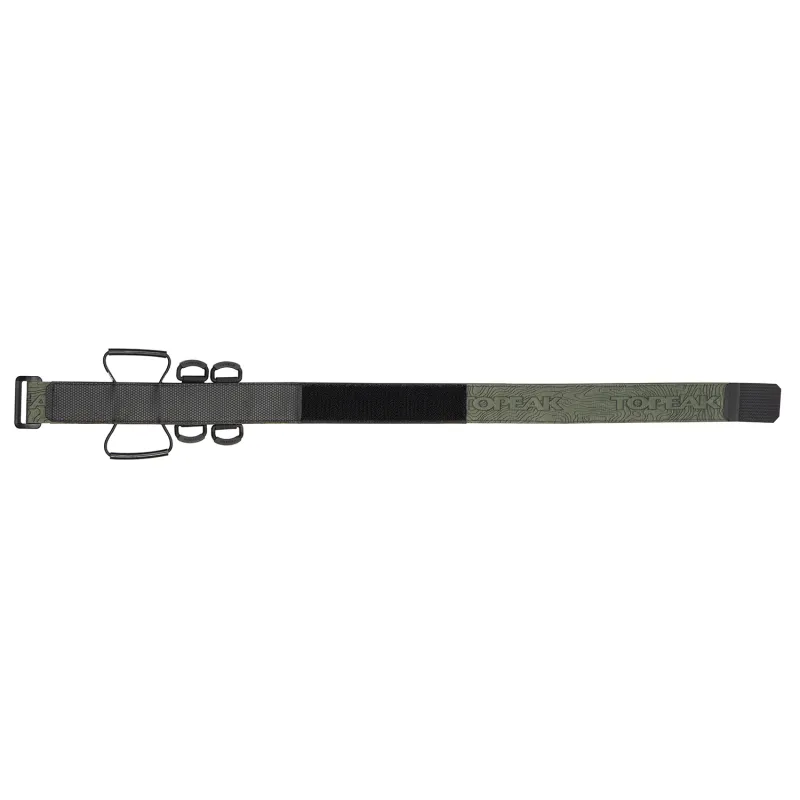 Sangle de fixation vélo coloris vert taille L - Maintien sécurisé accessoires - TOPEAK
